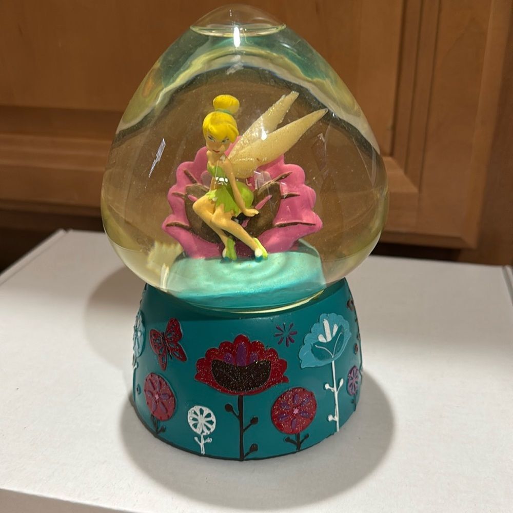 Disney Tinker bell Snow globe with Music Box from Kcare